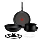 Tefal ingenio excellence + batterie de cuisine 8�pi�ces empilable rev�tement antiadh�sif p0009953