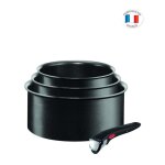 Tefal l6509503 ingenio expertise set de 3 casseroles 16 - 18 - 20cm batterie de cuisine induction + four ... Tefal l6509503 ingenio expertise set de 3 casseroles 16 - 18 - 20cm batterie de cuisine induction + four ...