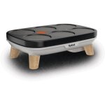 Tfal gourmet crpire deux plaques amovibles antiadhsives temprature rglable multi usage crpes galettes ...