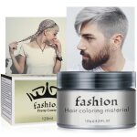 Teinture capillaire lavable wax - cire couleur cheveux - gris Teinture capillaire lavable wax - cire couleur cheveux - gris