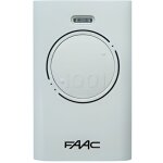 T�l�commande - faac - xt2 868 slh - 2 canaux - programmation auto - apprentissage - noir