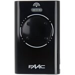 T�l�commande - faac - xt4 868 slh black - 4 canaux - programmation auto - apprentissage - noir