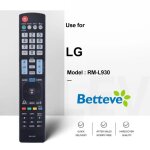 Tlcommande ir rm - l930 contrleur sans fil pour lg 3d smart led lcd tv haute qualit