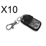 Télécommande - jolly - 433 mhz - lot de 10 - argenté et noir - vendu sans pile Télécommande - jolly - 433 mhz - lot de 10 - argenté et noir - vendu sans pile