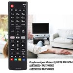 T�l�commande - lg - akb75095308 - t�l�viseur lcd 3d - abs - 10 m�tres de port�e