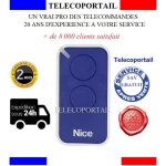 Tlcommande nice era inti bleue inti2b - nice - telecommande de portail