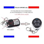 Telecommande compatible oogarden pour moteur de portail iumin et leium