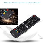 T�l�commande - panasonic - akb75095308 - noir - 168x46x22mm - compatible tv