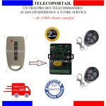 Telecommande push pull b wayne dalton e2f tx43 - 2 e4f kit radio 100 % compatible