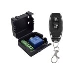 T�l�commande rf 433 mhz dc 12v 1ch ? r�cepteur relais avec 2 �metteurs 1ch pour led pompe voiture