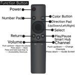 T�l�commande pour samsung tv s�rie 6 - 7 - 8 - 9 smart 4k uhd tv