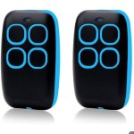 T�l�commande universelle 2 pi�ces 4 en 1 pour portails et garages - t�l�commande multi - fr�quence rolling ...