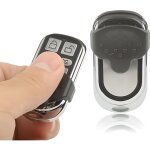 T�l�commande universelle - 433 mhz - 4 canaux - code fixe / apprentissage - noir