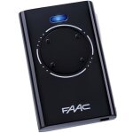 Télécommande xt4 868 slh lr faac - noire 4 boutons 868 mhz Télécommande xt4 868 slh lr faac - noire 4 boutons 868 mhz