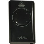Tlcommande - faac - xt4 slh lr - 4 canaux - 868 mhz - noir