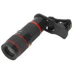 Téléobjectif 20x - haute définition - clip pour smartphone - zoom longue focale - portable - noir Téléobjectif 20x - haute définition - clip pour smartphone - zoom longue focale - portable - noir