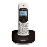 T�l�phone dect brondi nice avec identification de lappelant et haut - parleur - noir