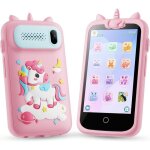 T�l�phone pour enfant tactile 397 - jouet �ducatif avec musique et jeux