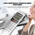Tlphone fixe filaire fsk / dtmf - identification dappelant - mode ligne fixe
