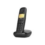Tlphone fixe gigaset a170 - cran rtroclair - rpertoire 50 contacts - batterie rechargeable - noir ...