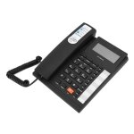 T�l�phone fixe professionnel t�l�phone fixe filaire avec affichage de lidentification de lappelant et ...