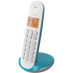 Tlphone fixe sans fil - logicom - dect iloa 150 solo - turquoise - sans rpondeur