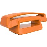 T�l�phone fixe sans fil vintage - febest - grand �cran graphique - mains libres - blocage des appels