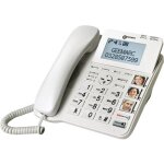 Téléphone fixe seniors amplifié geemarc cl595 - grosses touches avec photos et boutons sos Téléphone fixe seniors amplifié geemarc cl595 - grosses touches avec photos et boutons sos