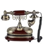 Téléphone fixe vintage téléphone fixe filaire rétro avec cadran pour bureau et maison système dual fsk ... Téléphone fixe vintage téléphone fixe filaire rétro avec cadran pour bureau et maison système dual fsk ...