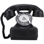 Téléphone fixe vintage - non spécifié - cadran rotatif - résine de haute qualité - décor Élégant - idéal ... Téléphone fixe vintage - non spécifié - cadran rotatif - résine de haute qualité - décor Élégant - idéal ...