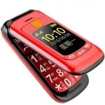 Tlphone grosses touches mobile snior  clapet - double cran lcd - sonnerie et volume ultra fort - ...