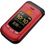 Tlphone grosses touches mobile snior  clapet - double cran lcd - sonnerie et volume ultra fort - ...