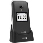 Tlphone mobile doro 2424 - clapet - 61 cm (2. 4) - 3 mp - bluetooth - 800 mah - gris argent