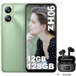 Tlphone portable dbloqu blackview a52 pro 12go + 128go 6. 52 5180mah android 13 vert avec couteur ...