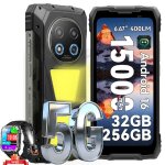 T�l�phone portable incassable blackview rock 2 pro 5g smartphone android 1632go + 256go15000mah noiravec ...