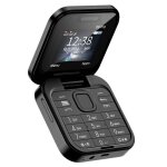 Tlphone portable pliable avec double sim radio fm batterie 1000mah noir