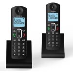 Téléphone sans fil - alcatel - dect f685 duo black - mains libres - noir Téléphone sans fil - alcatel - dect f685 duo black - mains libres - noir