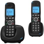 Téléphone sans fil - alcatel - dect xl535 duo - noir - dect - utilisation domestique Téléphone sans fil - alcatel - dect xl535 duo - noir - dect - utilisation domestique