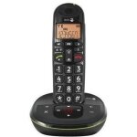 Téléphone sans fil doro phoneeasy 105wr avec répondeur et id dappelant - noir Téléphone sans fil doro phoneeasy 105wr avec répondeur et id dappelant - noir