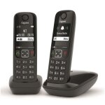 Tlphone sans fil gigaset as690 duo noir