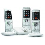 Tlphone sans fil - gigaset - cl660a trio blanc - rpondeur eco dect personnalisation images et sonneries ...