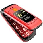 Téléphone senior à clapet - double écran lcd - sonnerie ultra forte - bouton sos Téléphone senior à clapet - double écran lcd - sonnerie ultra forte - bouton sos