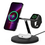 Chargeur - belkin - pro magsafe 3 - 1 - recharge sans fil - compatible tlphones intelligents - noir ...
