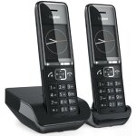 T�l�phone sans fil - gigaset - gigaset comfort 550 duo - 2 combin�s - mains libres - noir