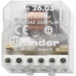 Tlrupteur pour encastrement finder 26. 03. 8. 024. 0000 1 no (t) 1 nf (r) 24 v / ac 10 a 2500 va 1 ...