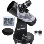 T�lescope dobson - celestron - firstscope signature - 76 mm - compact - noir