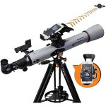 Télescope réfracteur - celestron - starsense explorer lt 70az - 70 mm - monture manuelle - 32 pouces Télescope réfracteur - celestron - starsense explorer lt 70az - 70 mm - monture manuelle - 32 pouces