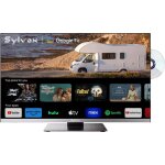 T�l�viseur 12v / 24v google tv pour camping car - sylvox - rt22r3koca - 22fhd - lecteur dvd r�sistant ...
