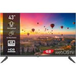 T�l�viseur intelligent 4k uhd - cactose - 43 pouces - led - webos - hdr - wi - fi - bluetooth - chromecast ...