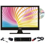 Antarion tv led 16 40cm tlvision hd tnt camping 12v dvd intgr